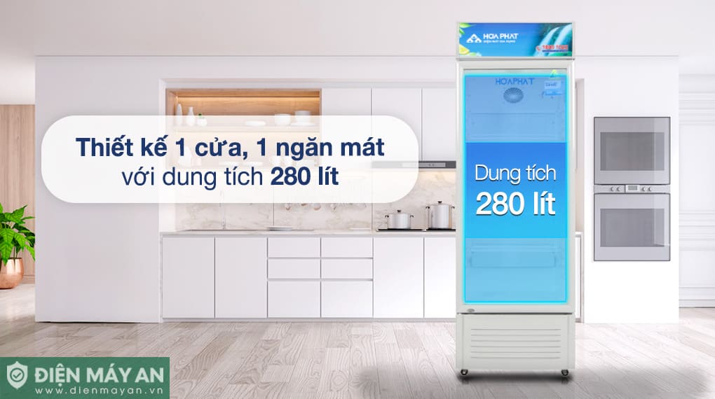 Tủ mát Hoà Phát 280 lít HSR S6280